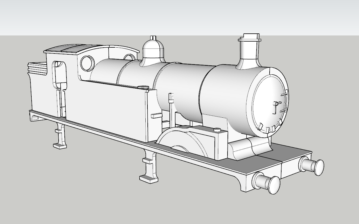 (image for) LSWR Drummond M7 Class - Superheated